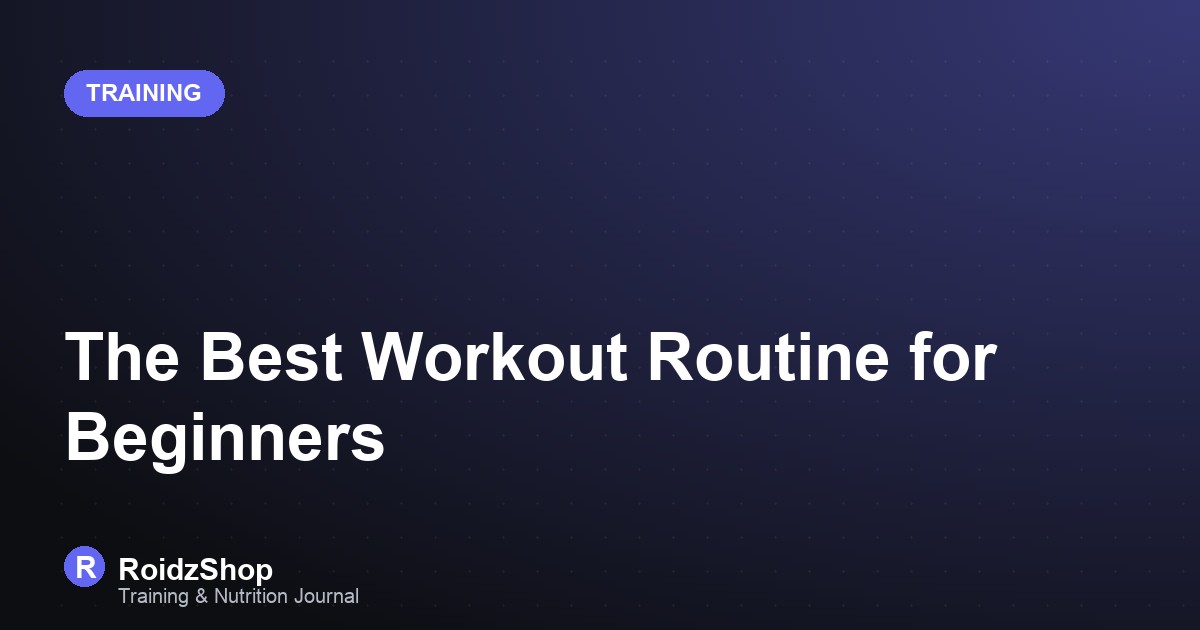 The Best Workout Routine for Beginners