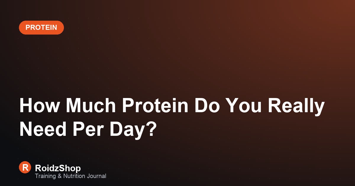 How Much Protein Do You Really Need Per Day?