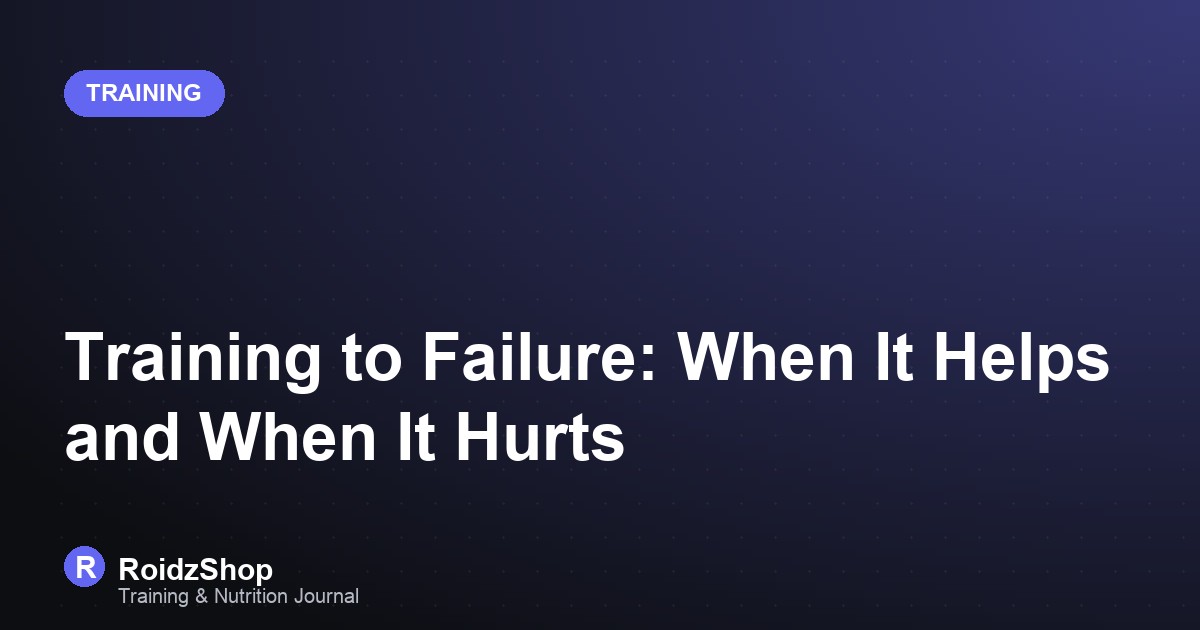 Training to Failure: When It Helps and When It Hurts