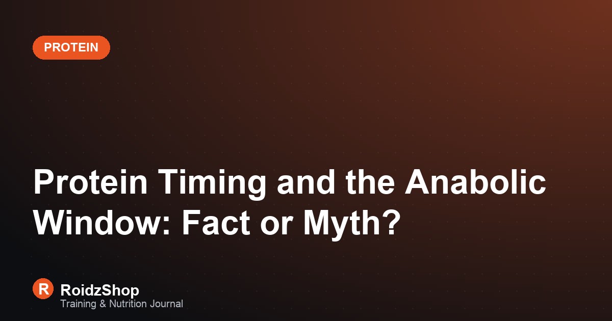 Protein Timing and the Anabolic Window: Fact or Myth?