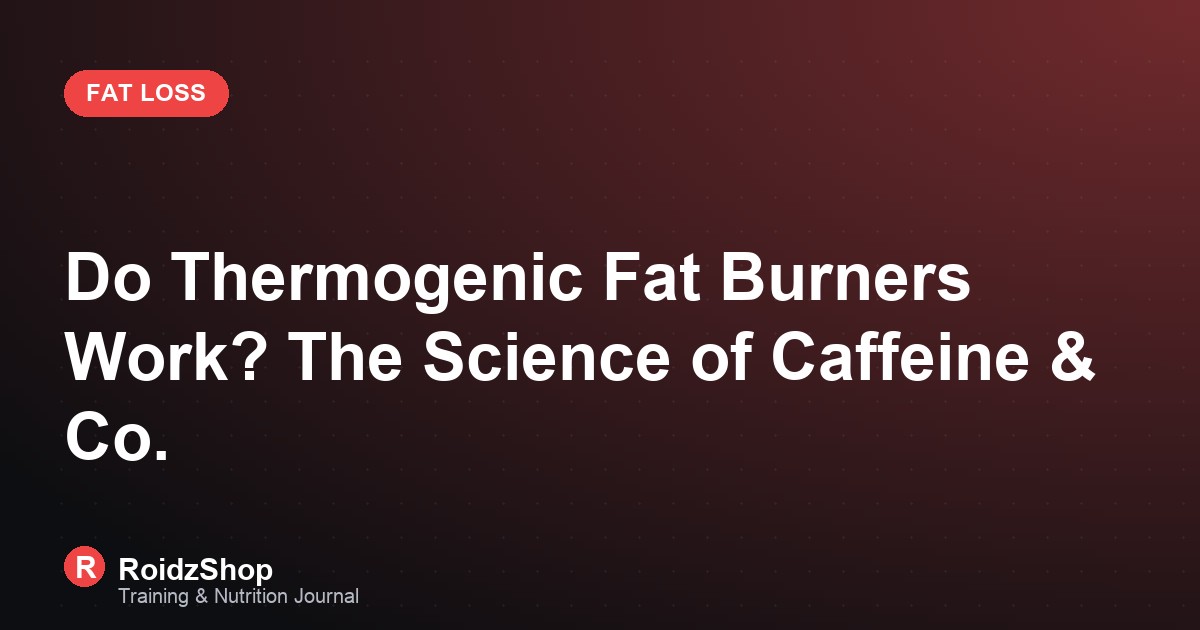 Do Thermogenic Fat Burners Work? The Science of Caffeine & Co.