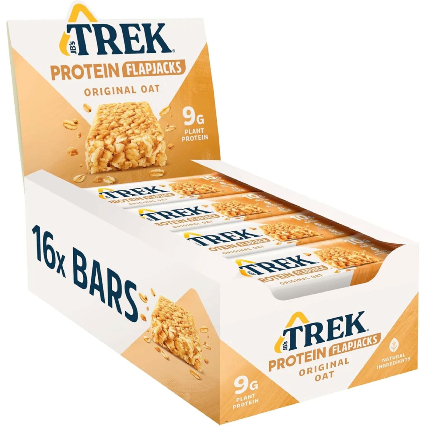 Trek Original Oat Protein Flapjack